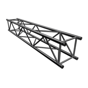 F44P Square 2.5m Linear Truss with Spigots, Pins & R-Clips - Black