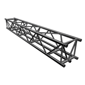 F45 5-Chord Square 3.0m Linear Truss with Spigots, Pins & R-Clips – Black