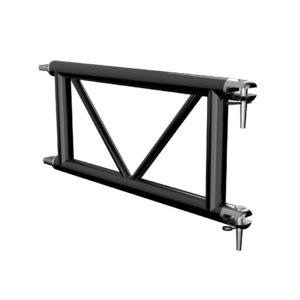 GT-PR64J21-H - PR64 Pre-Rig Truss 764mm 90º Horizontal Corner Gate including Pins & Clips – Black