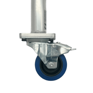 Performer Stage mobile leg with brake castor for 330mm high stages.