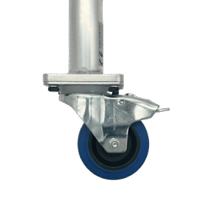Performer Stage mobile leg with brake castor for 1200mm high stages.