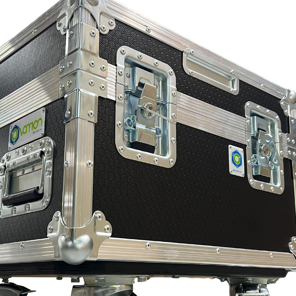 Ovation Road Case Butterfly Latches and Ball corners