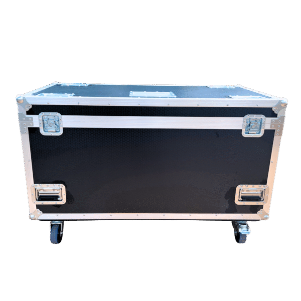 Large Cable Packer 1200mmL x 582mmD x 760mmH OD - Black; Multiple Position Slide-in Dividers 375mmH; Lift-out Tray 760mmL x 527mmD x 150mmH OD