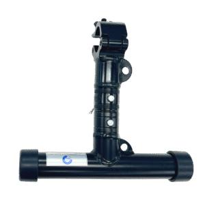 GT-A-RIG-DBMOD-B F01 250mm black modular dropper bar for truss rigging, adjustable 250mm to 3000mm, supports projectors, lights, and speakers