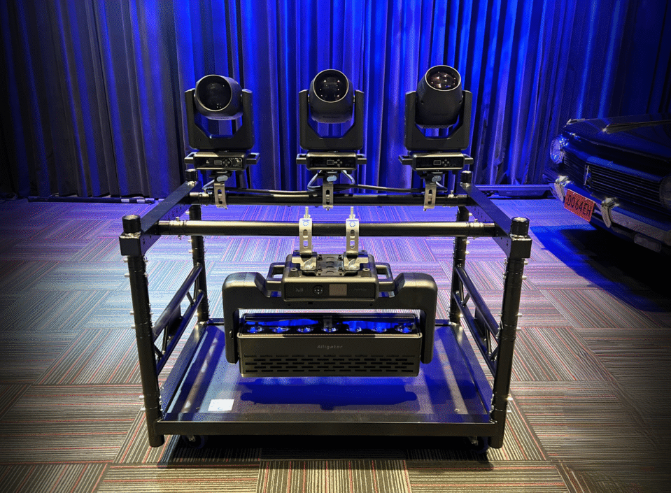 DQ Modular Lighting Stack Rack (ModLSR) - Black