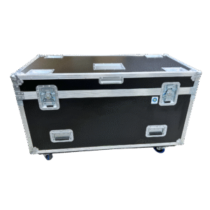 OV-MTP-6012076-12 Mother Trucker Packer road case, foam-lined with slide-in dividers and lift-out tray, lid closed