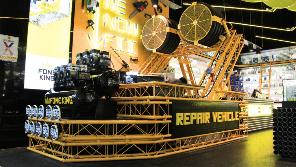 F24 Truss used for Fone King Repair Vehicle 