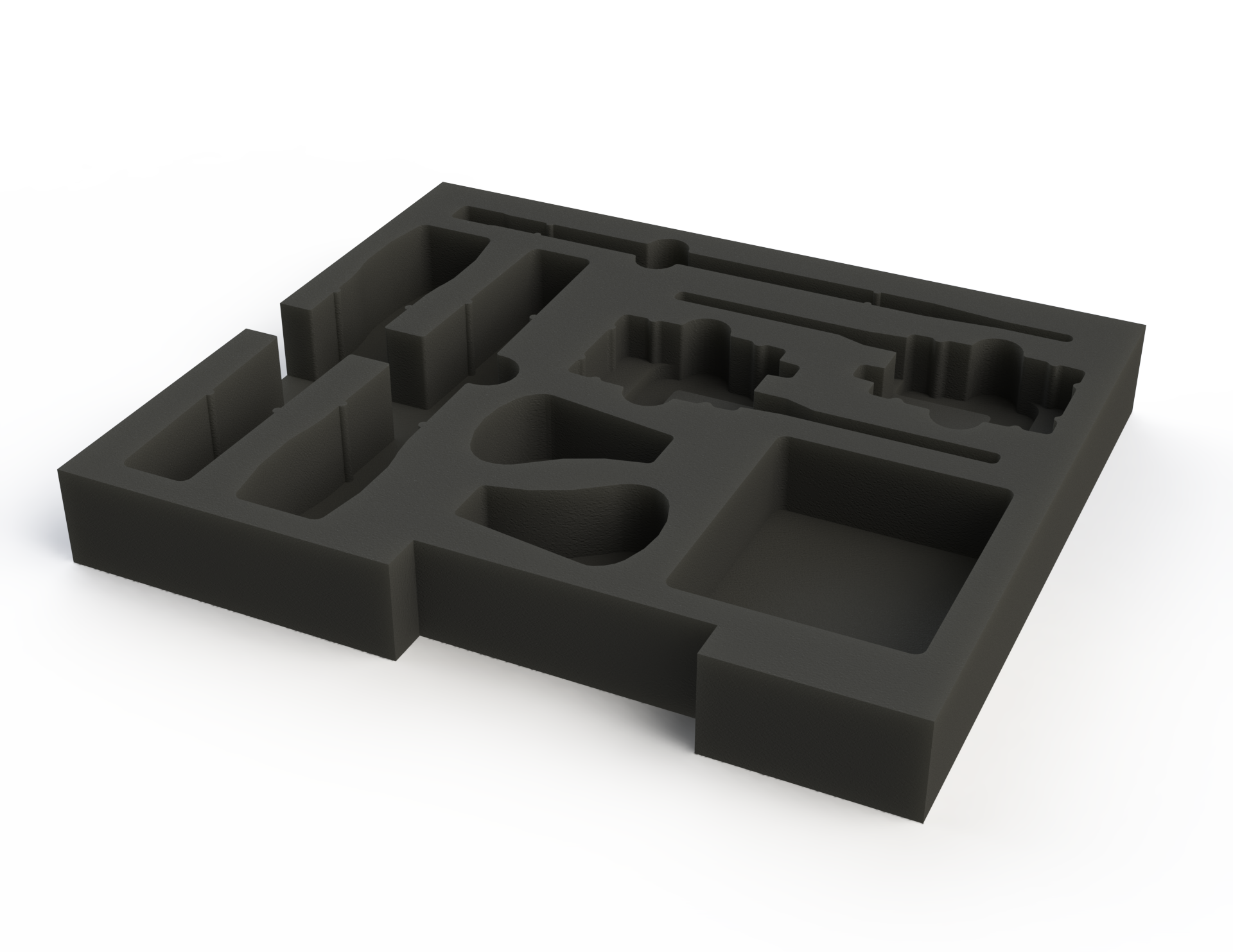 CNC Insert: 2 x Sennheiser Wireless Microphones, Beltpacks (EK-IEM G4, EK-DX-SK, EW500 G3,EK100 G3, SK100 G4 ) Mic Clips and 1/2 Wave Long Dipole Antennas into ES-AC-RD2UB-LR - Image 2