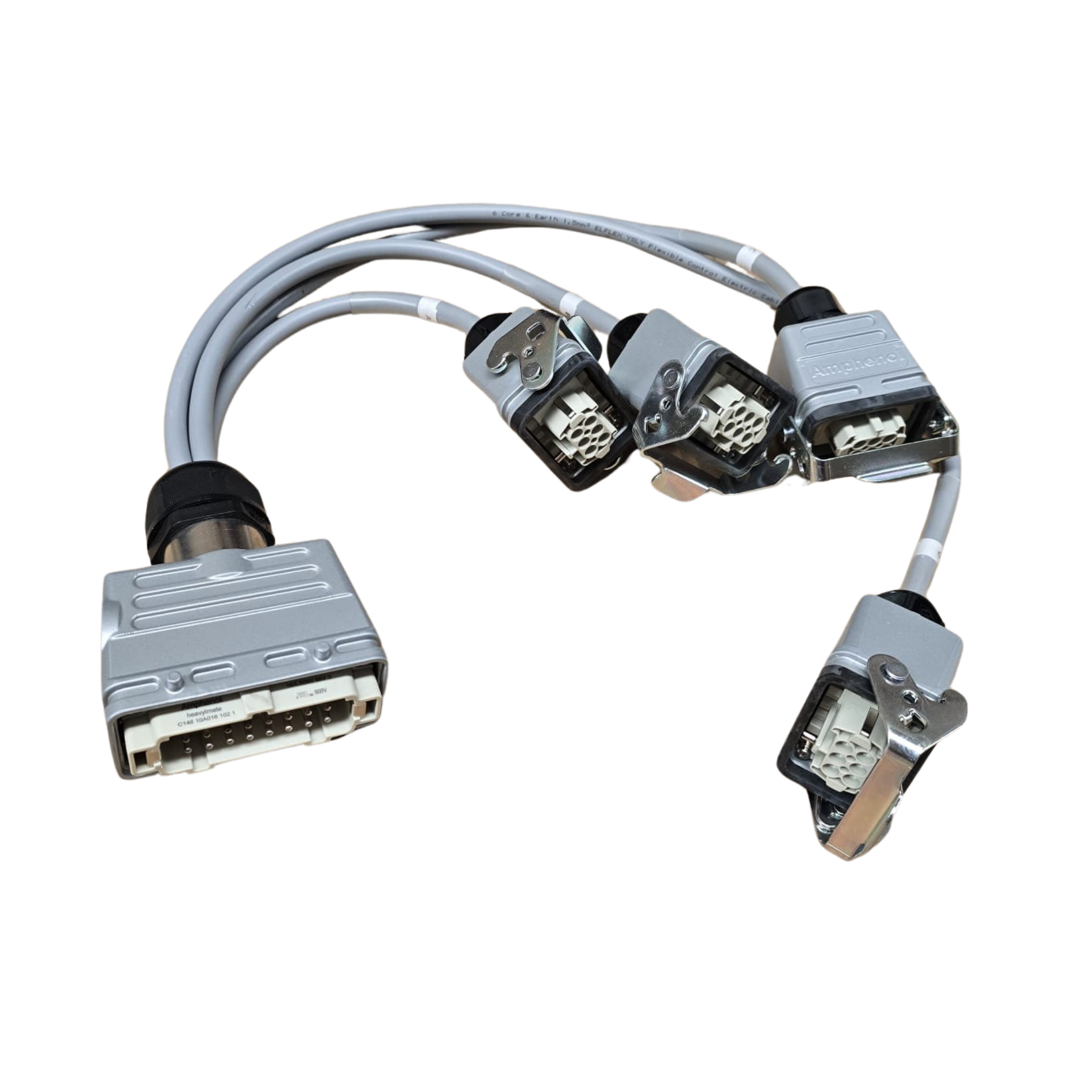 16 Pin to 6 Pin Breakout Connector