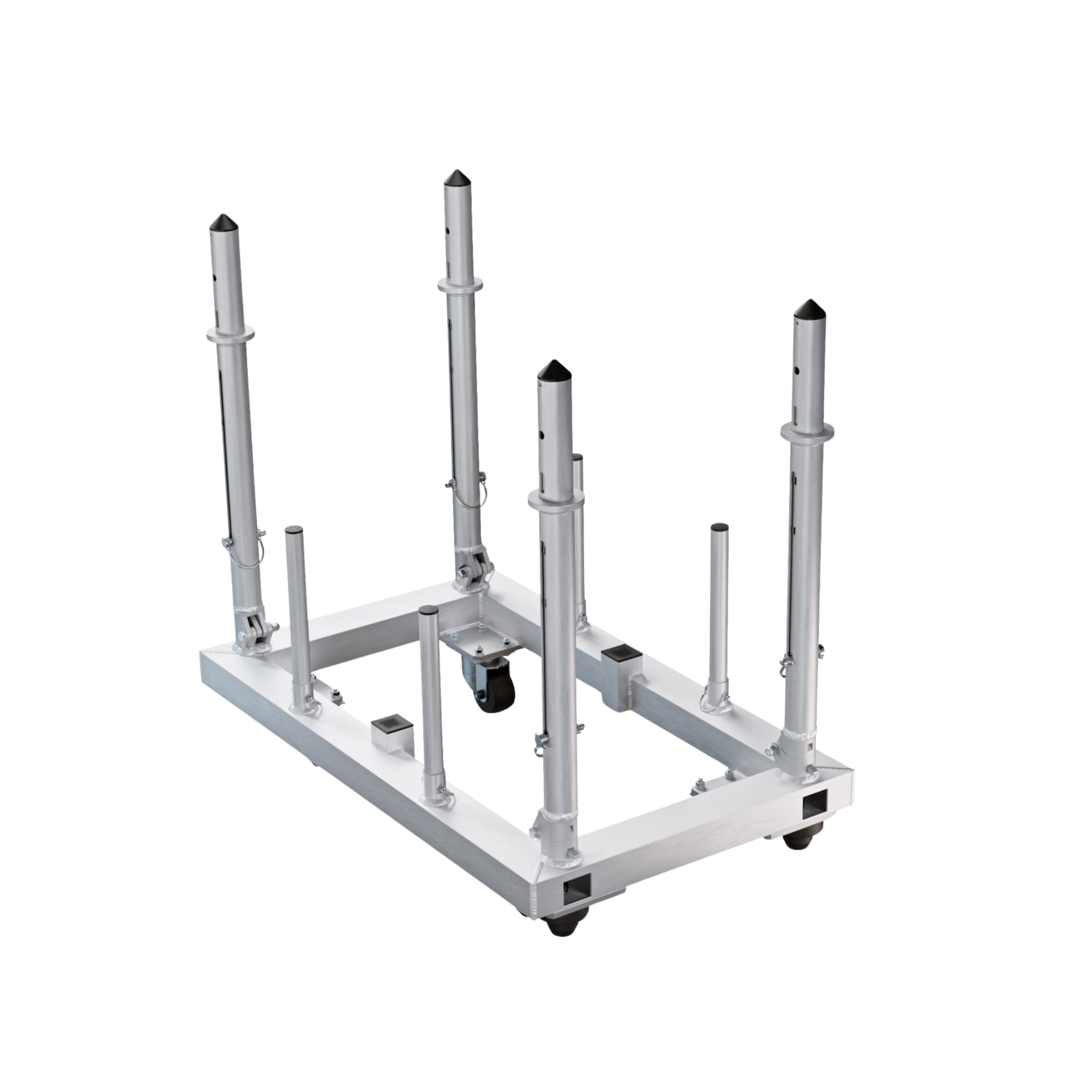 PR64 1.22m (4') Pre-Rig Linear Truss & Dolly including Pins & Clips - Black - Image 5