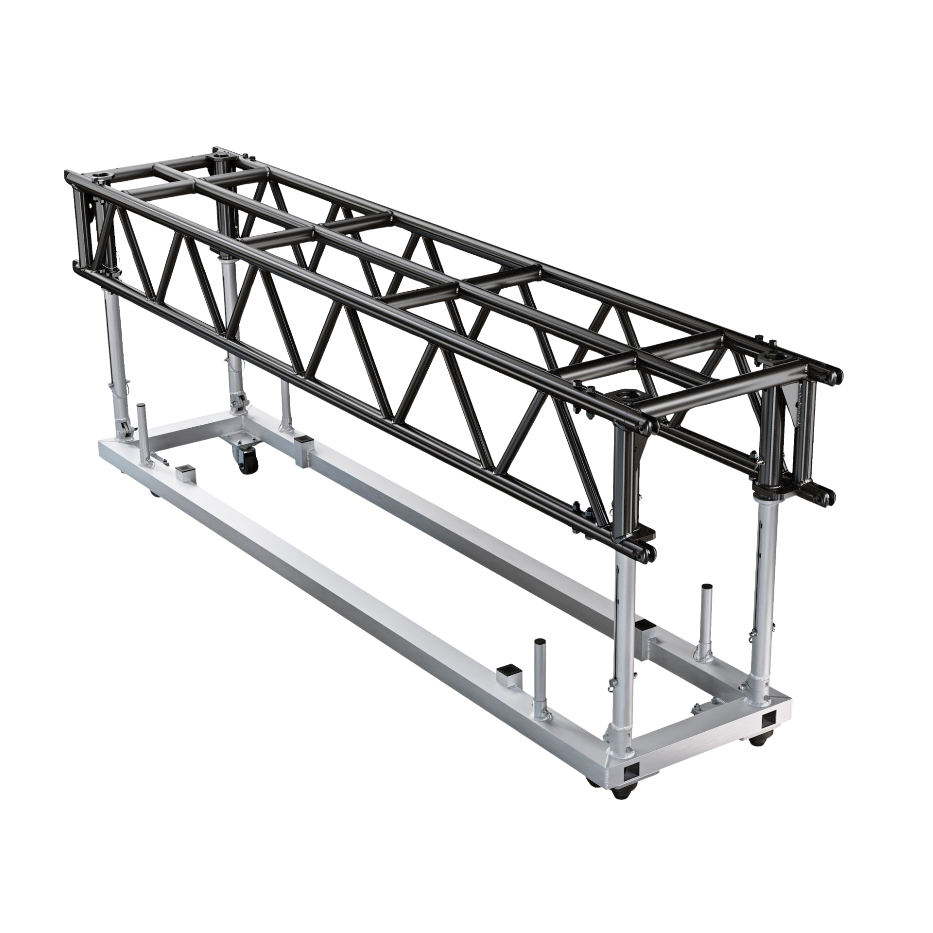 PR64 3.05m (10') Pre-Rig Linear Truss & Dolly including Pins & Clips - Black - Image 3