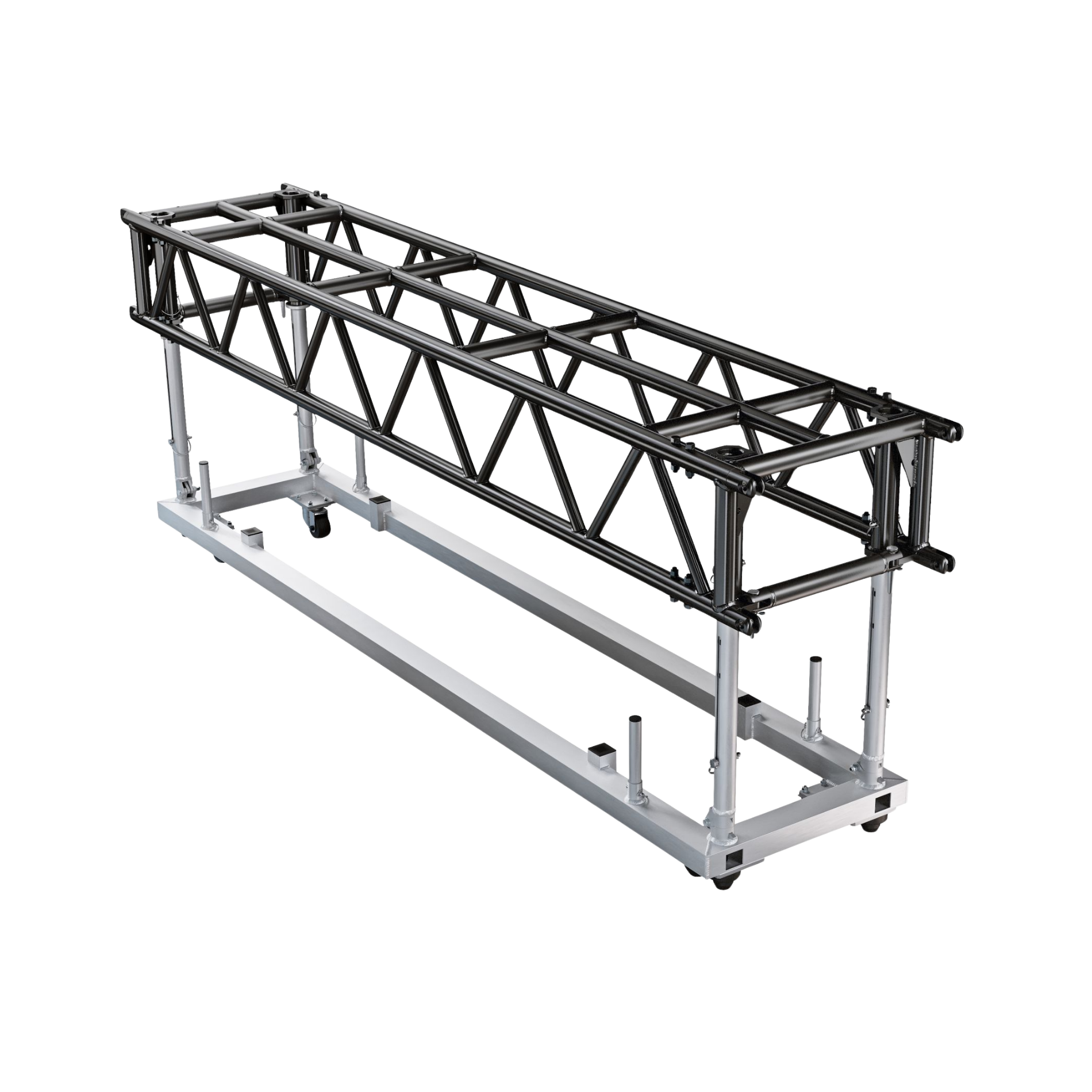 PR64 3.05m (10') Pre-Rig Linear Truss & Dolly including Pins & Clips - Black