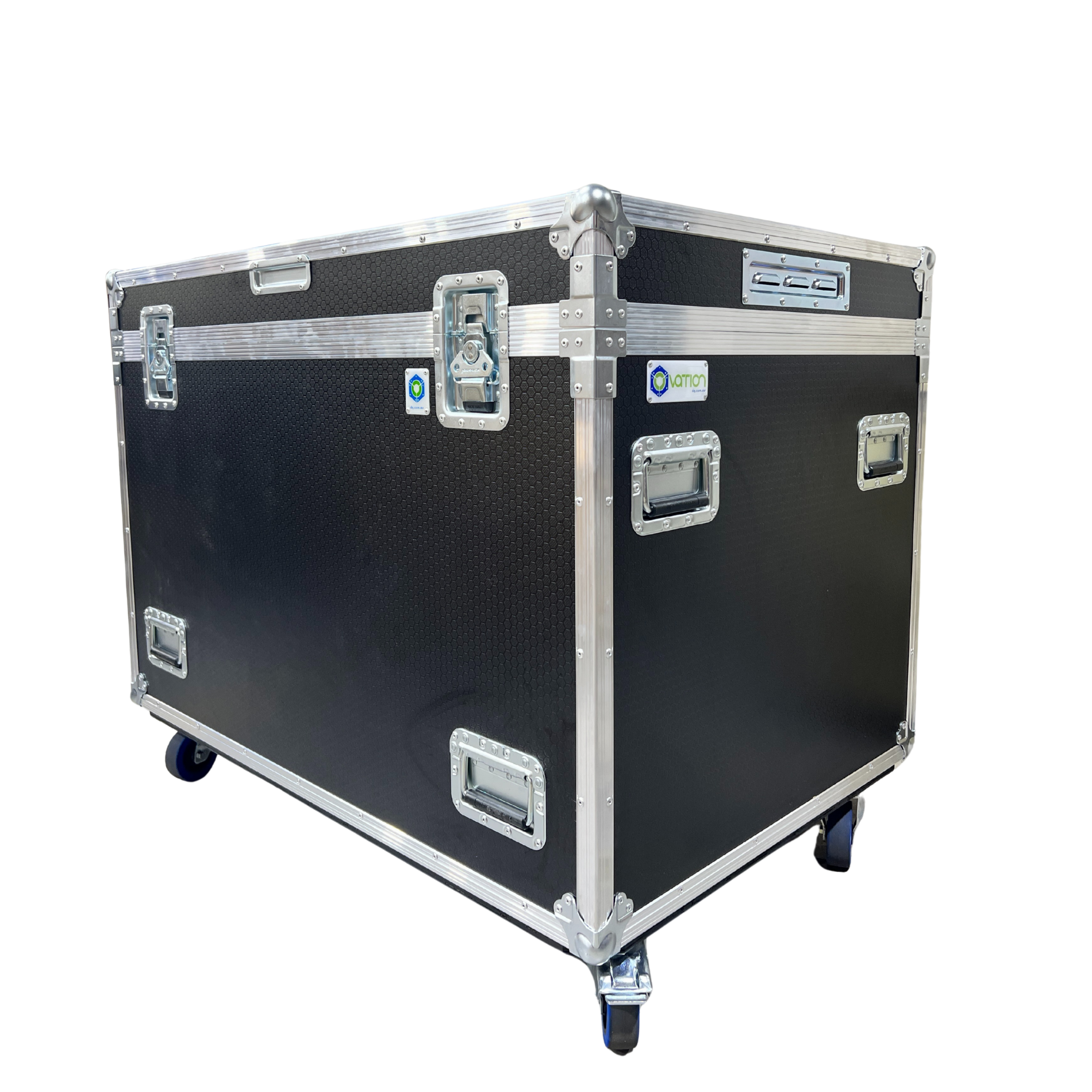 Mother Trucker Packer 1200mmW x 800mmD x 955mmH OD - Black 12mm Hex Ply, Multiple Position Slide-in-Dividers