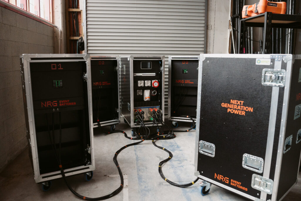 NRG Event Batteries Custom Ovation Cases