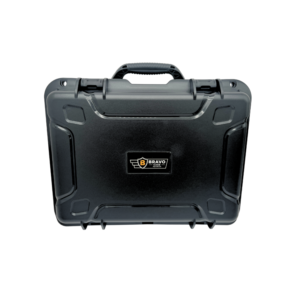 Bravo Mick BV-463718 IP67 waterproof hard equipment case with Pick & Pluck foam – front view