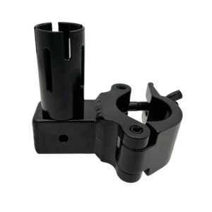 F01-F44 truss to Curtain Call cross bar adaptor with half coupler – black