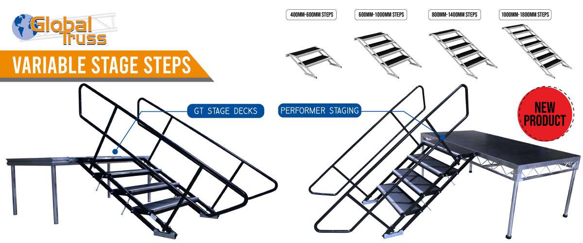GT Stage Decks Variable Stairs